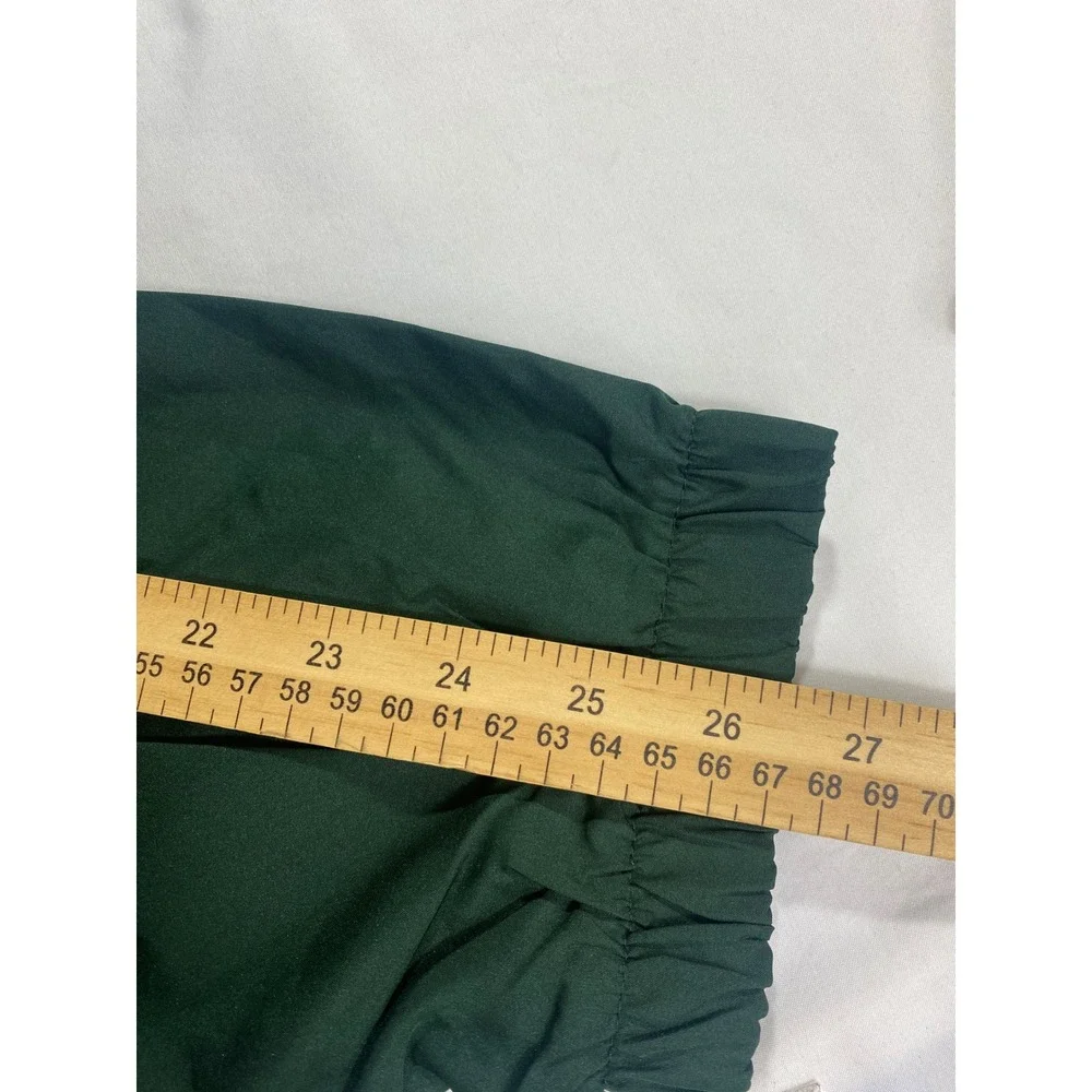 Core 365 Windbreaker Jacket Mens XXL Forest Green New Delgado Baseball Full Zip
